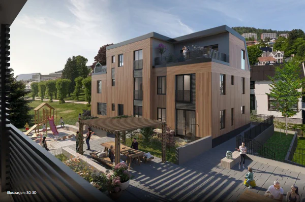 Engene Hage, Drammen